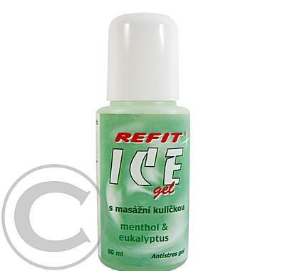 Refit Ice gel roll-on Eukalypt na krční páteř 80ml, Refit, Ice, gel, roll-on, Eukalypt, krční, páteř, 80ml