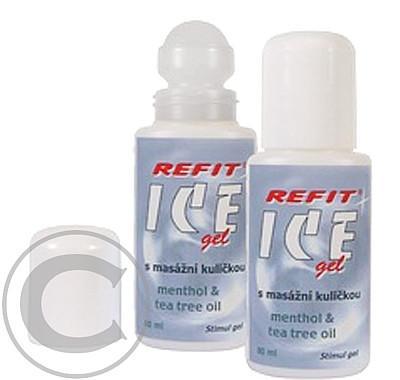 Refit Ice gel roll-on Menthol 2.5% na záda 80ml, Refit, Ice, gel, roll-on, Menthol, 2.5%, záda, 80ml