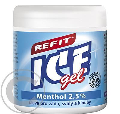 Refit Ice gel s mentholem 2.5% 500ml modrý, Refit, Ice, gel, mentholem, 2.5%, 500ml, modrý