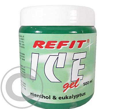 Refit Ice masážní gel s eukalyptem 500 ml zelený