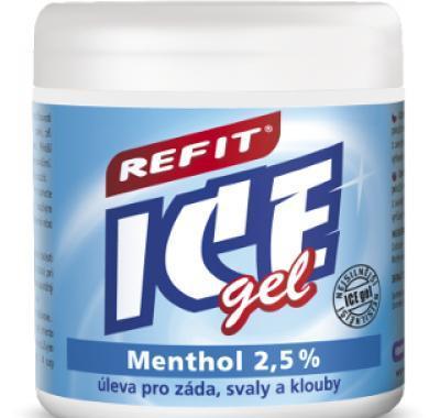 Refit Ice masážní gel s mentholem 220ml, Refit, Ice, masážní, gel, mentholem, 220ml