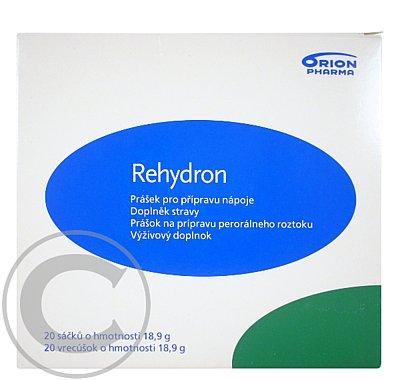 REHYDRON prášek 20x18.9g sáčky, REHYDRON, prášek, 20x18.9g, sáčky