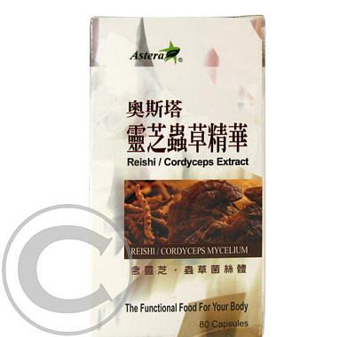 Reishi Cordyceps Extract 80 kapslí