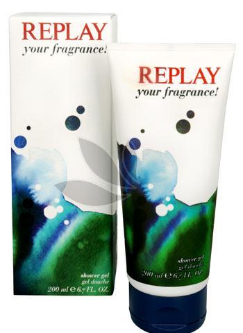 Replay your fragrance! Sprchový gel 200ml, Replay, your, fragrance!, Sprchový, gel, 200ml