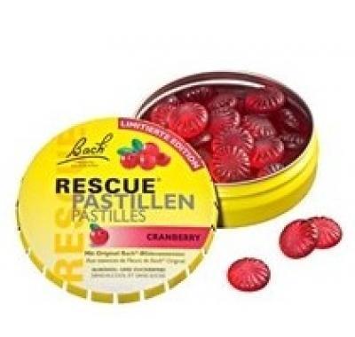 RESCUE pastilky - brusinky 50 g, RESCUE, pastilky, brusinky, 50, g