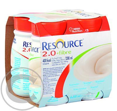 RESOURCE 2,0 KCAL FIBRE NEUTRAL  4X200ML Roztok