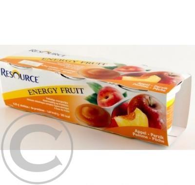 Resource Energy Fruit Jablko - Broskev 3 x 125 g, Resource, Energy, Fruit, Jablko, Broskev, 3, x, 125, g