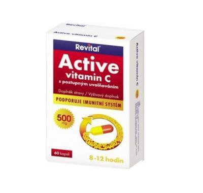 Revital Active vitamin C 500 mg 60 tablet : Výprodej