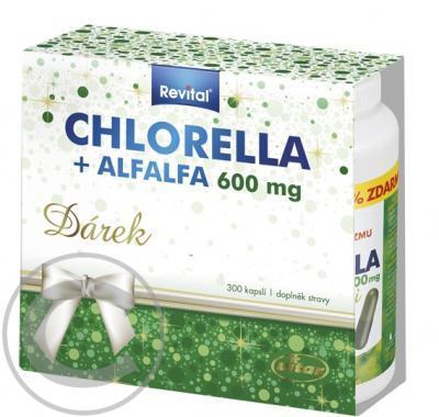 Revital Chlorella   alfalfa 600 mg 2 x 150 kapslí, Revital, Chlorella, , alfalfa, 600, mg, 2, x, 150, kapslí