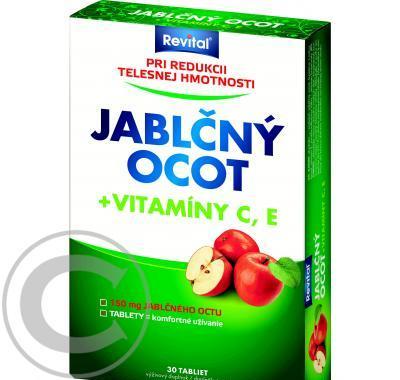 Revital Jablečný ocet   vitamin C   vitamin E tbl. 30, Revital, Jablečný, ocet, , vitamin, C, , vitamin, E, tbl., 30