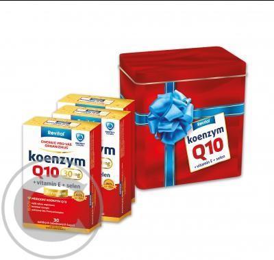 Revital Koenzym Q10(30mg)   Selen   vitamin E cps.90 dárkové balení
