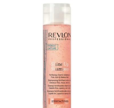Revlon Interactives Shine Up Shampoo  250ml Pro jemné vlasy