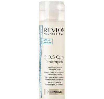 Revlon Interactives SOS Calm Shampoo  250ml Pro citlivou pokožku hlavy, Revlon, Interactives, SOS, Calm, Shampoo, 250ml, Pro, citlivou, pokožku, hlavy