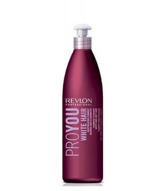 Revlon ProYou White Hair Shampoo  350ml Šampon pro šedivé vlasy, Revlon, ProYou, White, Hair, Shampoo, 350ml, Šampon, šedivé, vlasy