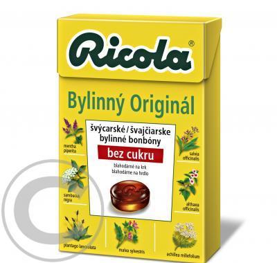 RICOLA Originální bylinná směs 40g bez cukru, RICOLA, Originální, bylinná, směs, 40g, bez, cukru