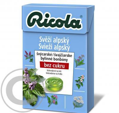 RICOLA Svěží alpský 40g bez cukru, RICOLA, Svěží, alpský, 40g, bez, cukru