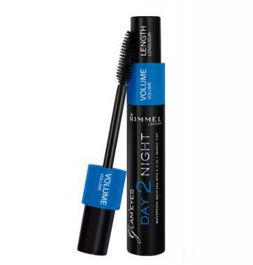 Rimmel London Mascara Day 2 Night Black Waterproof 9,5 ml 001 Black černá, Rimmel, London, Mascara, Day, 2, Night, Black, Waterproof, 9,5, ml, 001, Black, černá