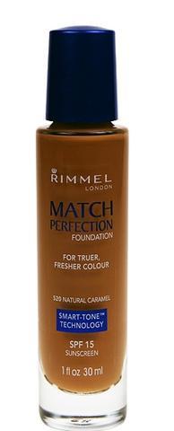 Rimmel London Match Perfection Foundation SPF15  30ml Odstín 401 Golden Amber, Rimmel, London, Match, Perfection, Foundation, SPF15, 30ml, Odstín, 401, Golden, Amber