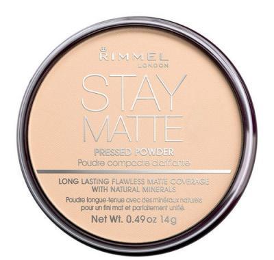 Rimmel London Stay Matte Long Lasting Pressed Powder 14g 001 Transparent, Rimmel, London, Stay, Matte, Long, Lasting, Pressed, Powder, 14g, 001, Transparent