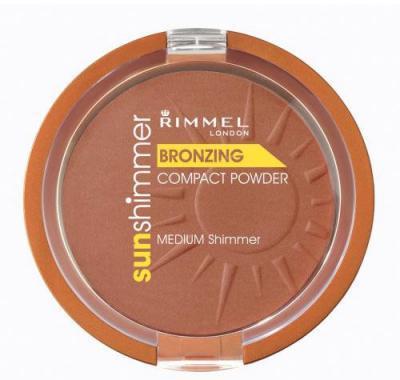 Rimmel London Sun Shimmer Bronzing Compact Powder 11 g Medium Matte