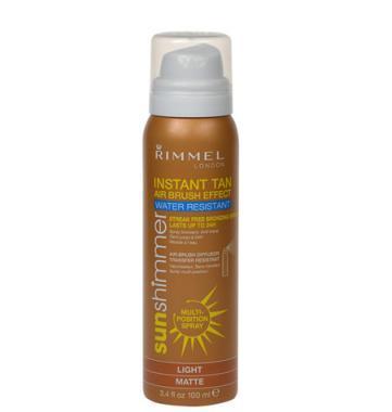 RIMMEL London Sun Shimmer Instant Tan Water Resistant 100 ml Light Matte, RIMMEL, London, Sun, Shimmer, Instant, Tan, Water, Resistant, 100, ml, Light, Matte