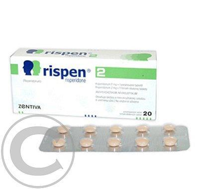 RISPEN 2  30X2MG Potahované tablety, RISPEN, 2, 30X2MG, Potahované, tablety