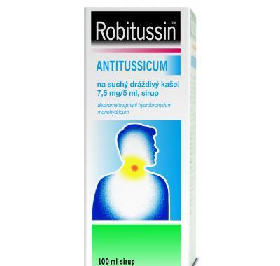 ROBITUSSIN ANTITUSSICUM NA SUCHÝ KAŠEL 100ML/150MG Sirup