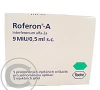 ROFERON-A 9 MIU/0,5 ML  5X0.5ML/9MU S Injekční roztok