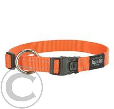 Rogz obojek Utility L 34-56/2cm oranžová 1ks