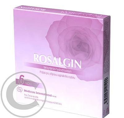 ROSALGIN  6X0.5GM Prášek pro  poševní roztok, ROSALGIN, 6X0.5GM, Prášek, poševní, roztok