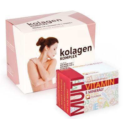 Rosen Kolagen KOMPLEX 120 tablet, rašelinové koupele   Rosen Multivitamin s minerály 60 tablet