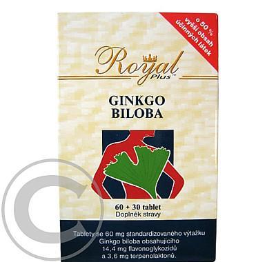 Royal Plus Ginkgo biloba 60 mg tbl. 90, Royal, Plus, Ginkgo, biloba, 60, mg, tbl., 90