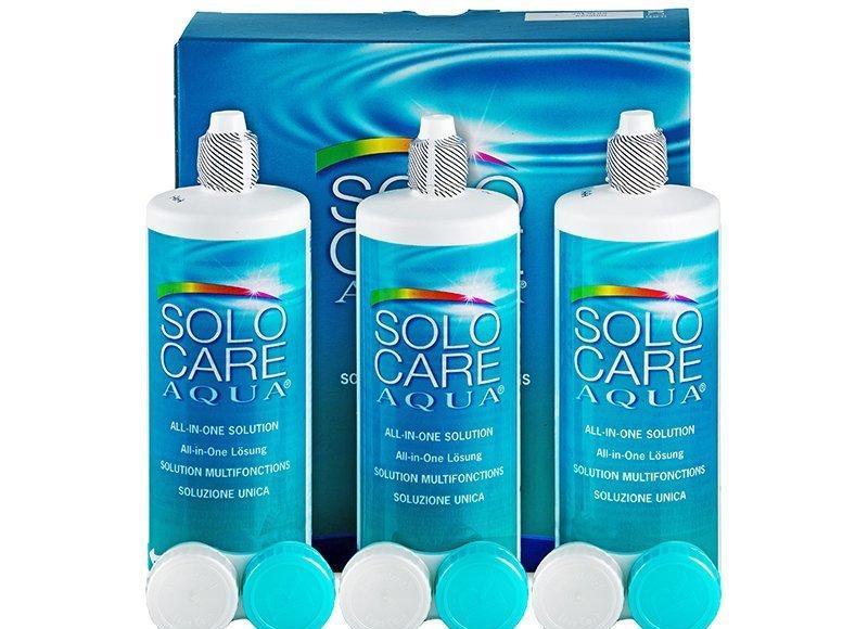 Roztok SoloCare Aqua 3 x 360 ml