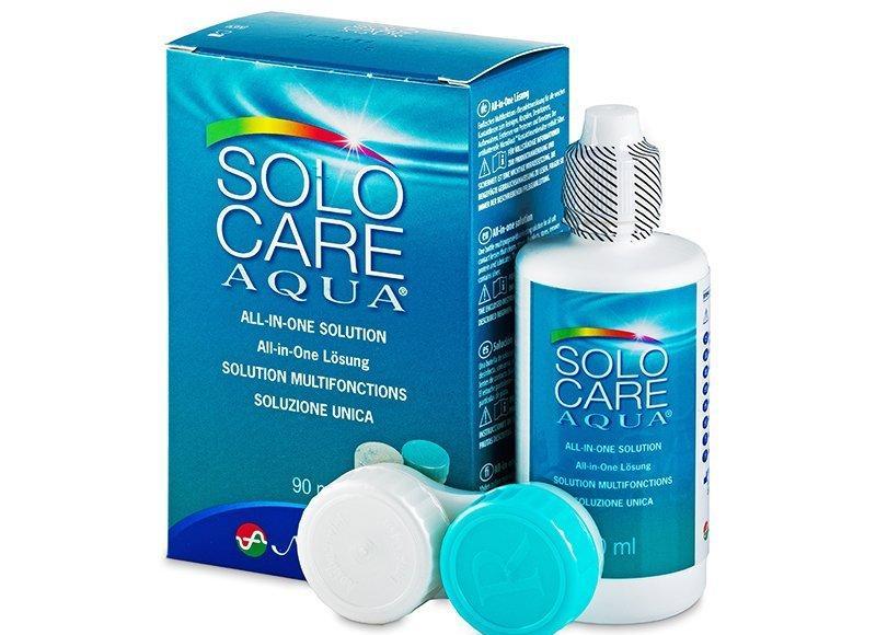 Roztok SoloCare Aqua 90 ml, Roztok, SoloCare, Aqua, 90, ml