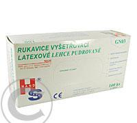 Rukavice vyš.latexové L/100ks GN03ND