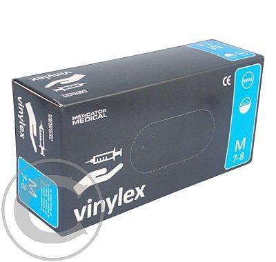 Rukavice  zdravotnické vyšetřovací VINYLEX-pudrované velikost M 100ks