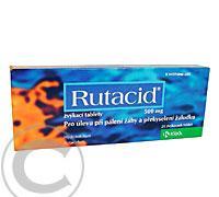 RUTACID  20X500MG Žvýkací tablety, RUTACID, 20X500MG, Žvýkací, tablety