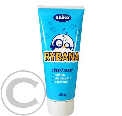 RYBANA dětská mast s rybím tukem 100 g, RYBANA, dětská, mast, rybím, tukem, 100, g