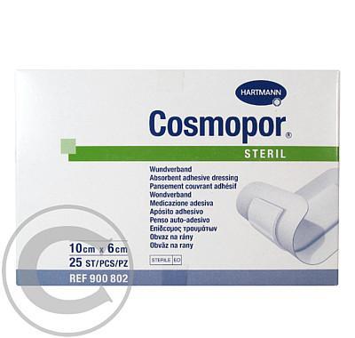 Rychloobvaz Cosmopor 10 x 6 cm sterilní 25 ks