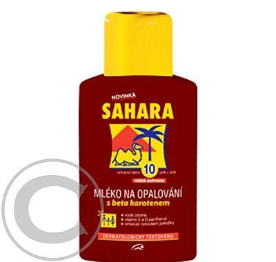 Sahara mléko na opalování F10 s beta karotenem, 200ml