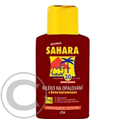 Sahara mléko na opalování F30 s beta karotenem, 200ml