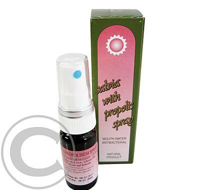 Šalvěj s propolisem spray 15 ml, Šalvěj, propolisem, spray, 15, ml