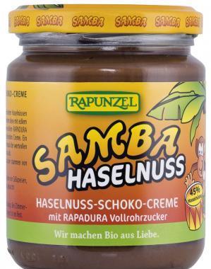 Samba čoko-oříšková pomazánka RAPUNZEL 250g-BIO, Samba, čoko-oříšková, pomazánka, RAPUNZEL, 250g-BIO