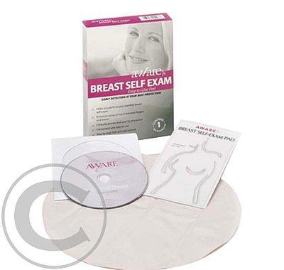 Samovyšetření prsu podložka Aware pro snadné použití, Samovyšetření, prsu, podložka, Aware, snadné, použití