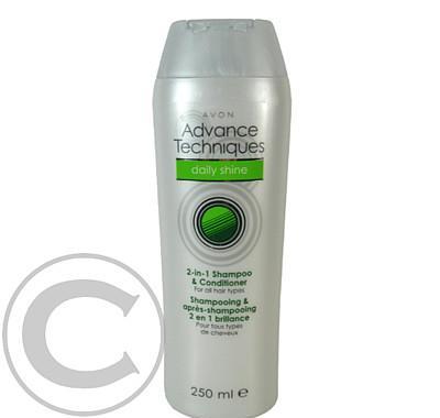 Šampon a kondicionér 2 v 1 pro všechny typy vlasů (Daily Shine) 250 ml av16444c16