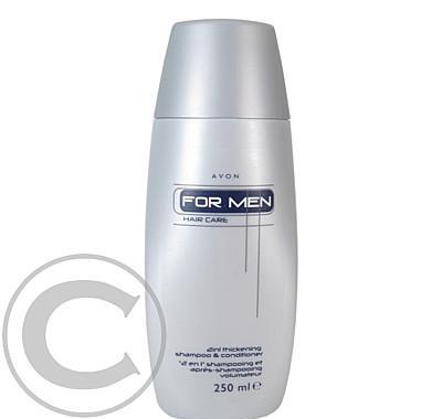 Šampon a kondicionér pro zvětšení objemu vlasů 2 v 1 For Men 250 ml