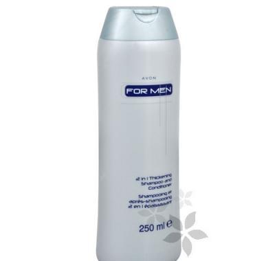 Šampon a kondicionér pro zvětšení objemu vlasů 2 v 1 For Men (Thickening Shampoo and Conditioner) 250 ml