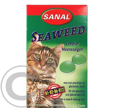 Sanal Seaweed mořská řasa dosp. kočka 100 tbl a.u.v.