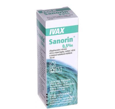 SANORIN 0.5 PM OPH  10ML Nosní kapky, roztok