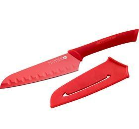 SCANPAN 5.5''/14cm Santoku nůž červený